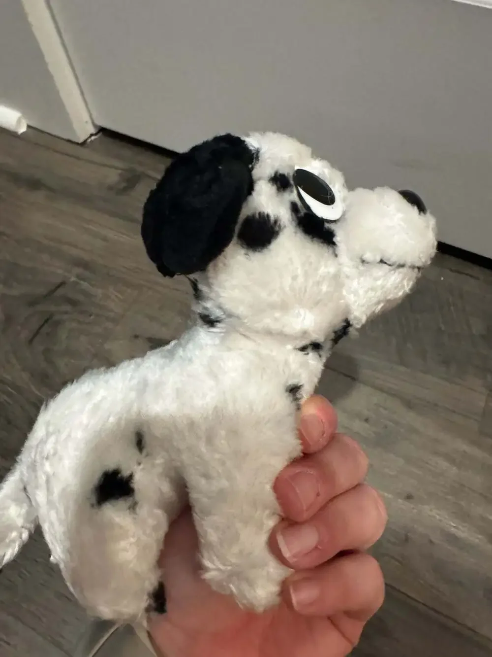 Vintage Disney 101 Dalmatians Plush Puppy Dog Souvenir